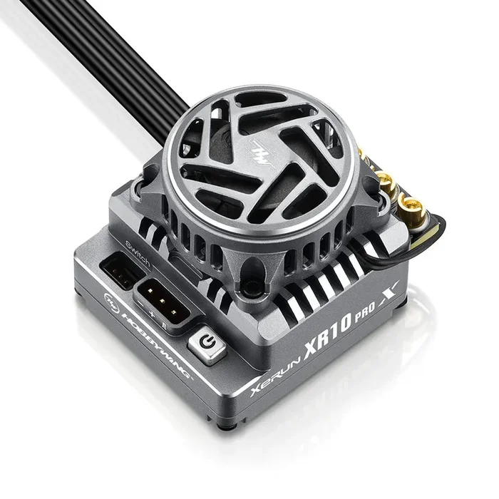 30112620 – XR10 Pro G3X Stock Spec 1/10 160A Sensored Brushless ESC (Titanium Grey)