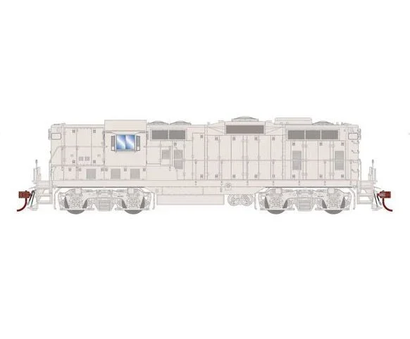 Athearn Genesis G1247 HO Scale EMD GP7 Undecorated Ph II w/Dynamic Brakes DC