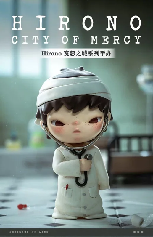 POPMART HIRONO Ono Sandai City of Forgiveness กล่องสุ่มฟิกเกอร์ (6 ชิ้นต่อกล่อง)