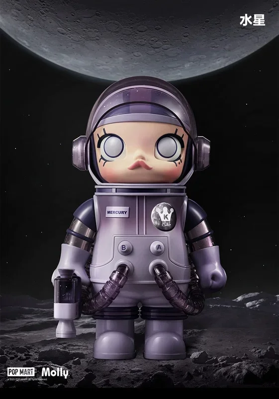 POPMART Mega Collection Series – 400% Maga Space Molly Planet Series (ปรอท)