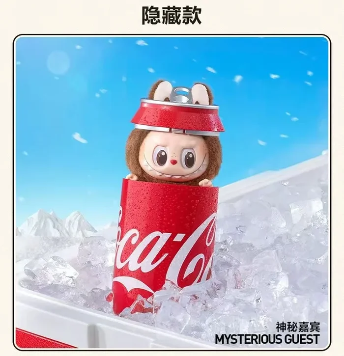 POPMART The Monsters LABUBU Coca-Cola Series-Vinyl Face Blind Box (Hidden Edition: Mysterious Guest)