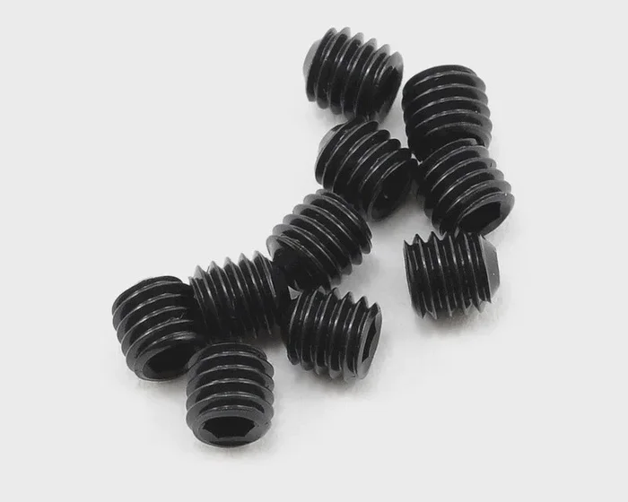 ProTek RC 3x3mm “High Strength” Cup Style Set Screws (10)