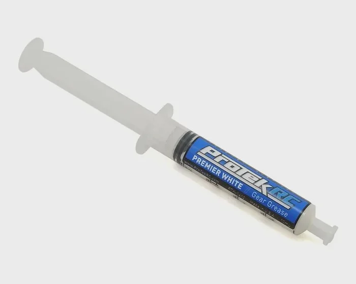 ProTek RC “Premier White” Friction & Noise Reducing Gear Grease Lubricant (10ml)