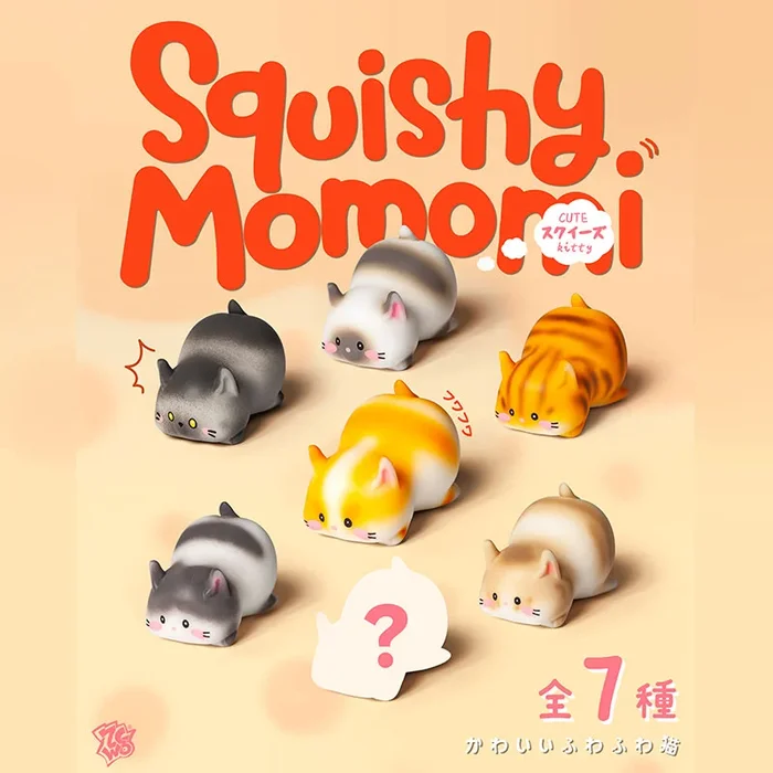 Squishy Momomi Cute Kitty Series Figures