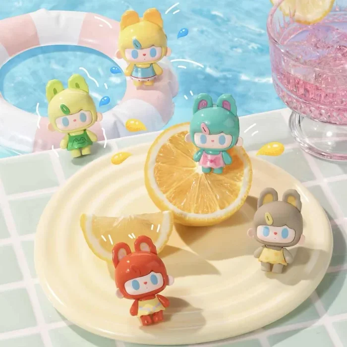 TUTU BEAR Matisse’s Summer Series Mini Beans Figures