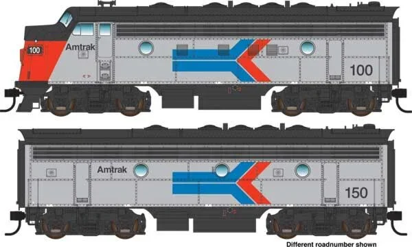 Walthers Mainline 910-9946 HO Scale EMD F7A-B Diesel Set Amtrak 104/152