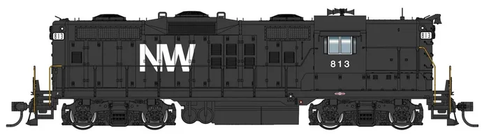 Walthers Proto 920-49809 HO Scale EMD GP9 Norfolk & Western N&W 835 w/ DC