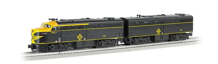 Williams by Bachmann 23204 O Gauge ALCo FA-1 A-B Diesel Set Erie 725A/725B