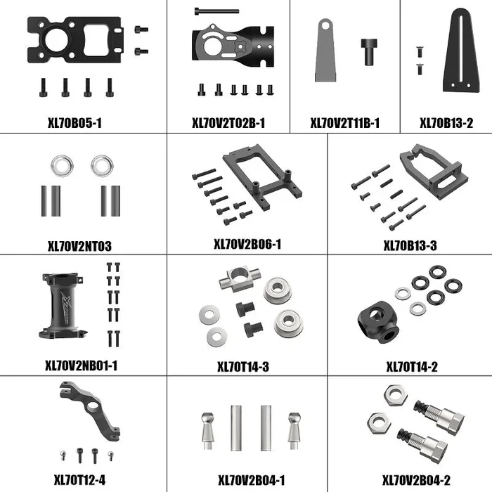 XLPower Specter 700 NME to WC Upgrade Parts Combo